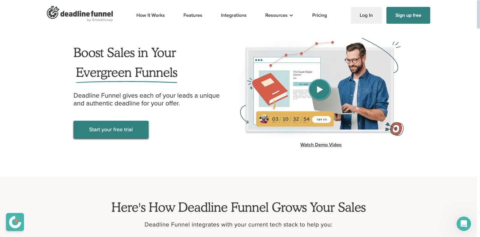 Teachable and Deadline Funnel integration